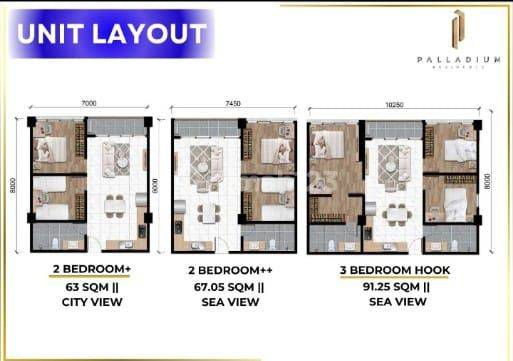 New Launching Apartment Palladium Residence Dekat Pasir Putih Batam Centre 2