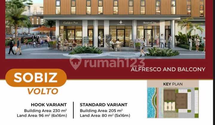 Newly Launched 3-Story Shop House AURUM Shopping Center Next to Top 100, McDonald's Pasir Putih Bengkong 2