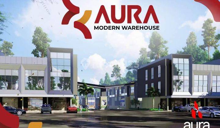 New Launching Gudang Dan Ruko Aura Modern Warehouse Dekat Nongsa 1