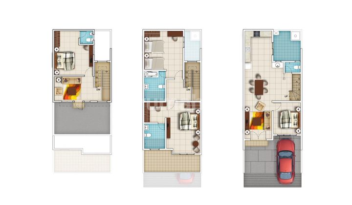 Rumah Dijual Murah 2.5 Lantai Beverly Full Renovasi Dekat Mega Mall Batam Centre 2