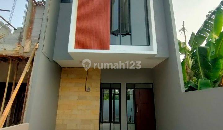 Dijual Rumah Baru Siap Huni, Lokasi Dekat Angkutan Umum Dan Tol Jorr , Kota Bekasi. 2