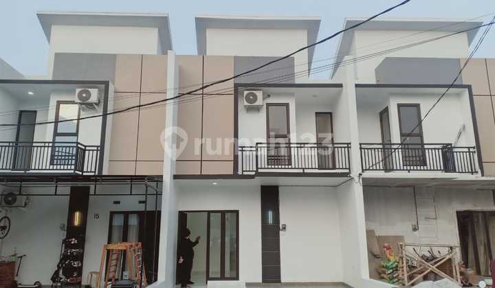 Jual Rumah Baru Dalam Cluster One Gate System, Lokasi Di Pekayon Kota Bekasi. 1