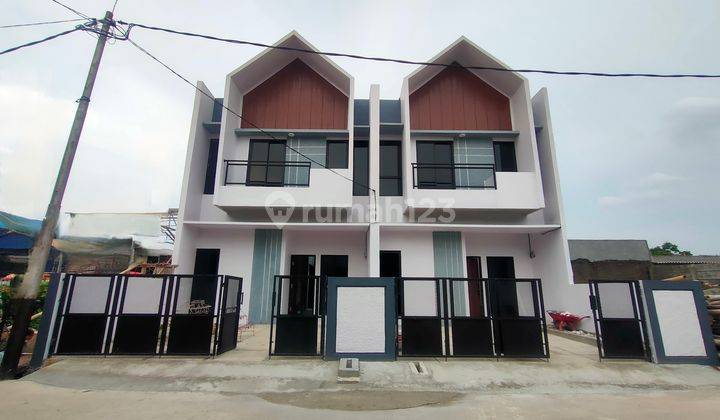 Dijual Rumah 2 Lantai, Surat Shm, Siap Huni, Lokasi 10 Menit Ke Tol Jorr , Kota Bekasi. 1