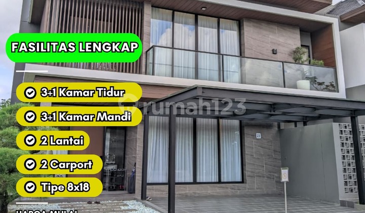 Rumah Siap Huni 8X18 Summarecon Promo Free PPN Type Morizen Rumah Siap Huni 8X18 Summarecon Promo Free PPN Type Morizen