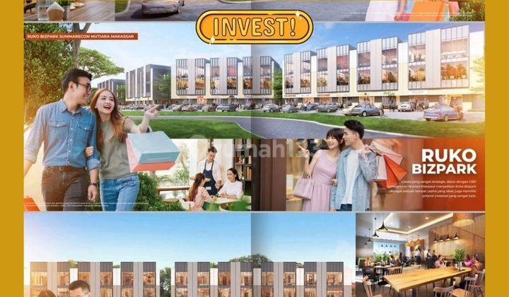 Ruko Premium Usaha Investasi Jalan Poros Pintu Utama Summarecon 2