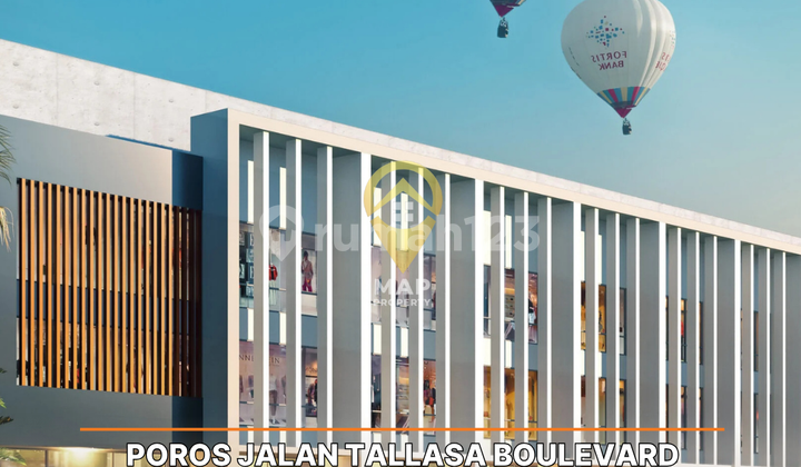 Ruko Citraland Tallasa CIty Makassar 3 Lantai Siap Huni di Poros