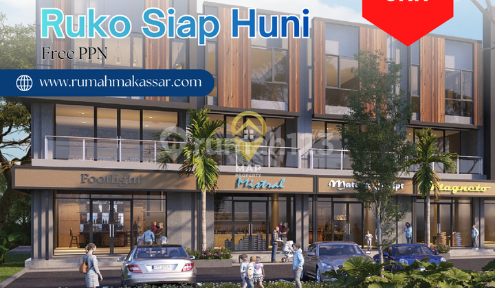 Ruko Citraland Tallasa City Promo Free PPN 3 Lantai di Citraland