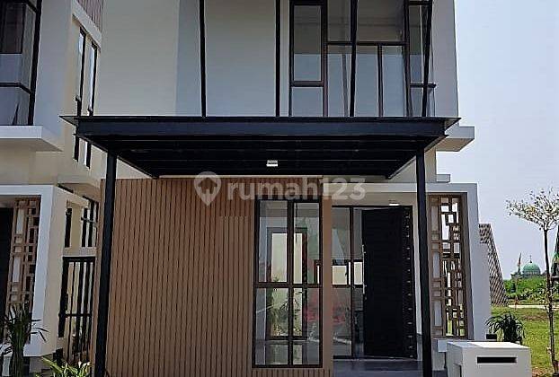 Rumah 2lt Sebelah Taman 6x15 90m Type 2kt Cluster Mahakam Jgc Jakarta Garden City  1