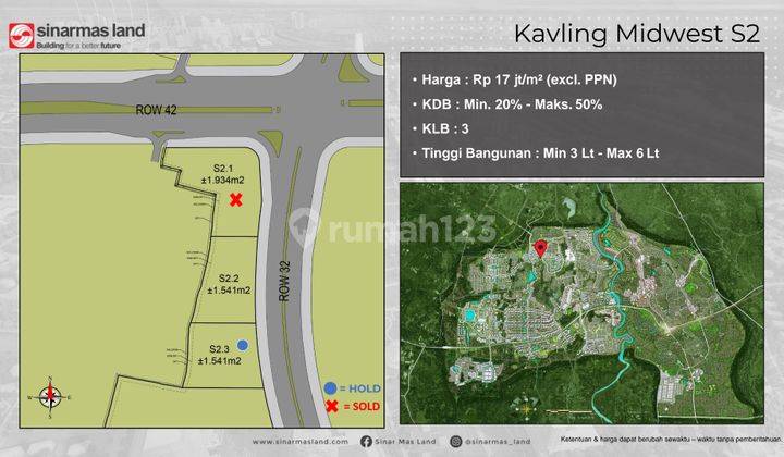 Tanah Kavling Kawasan Komersil Bsd City Dekat Ke Ice Bsd City 2