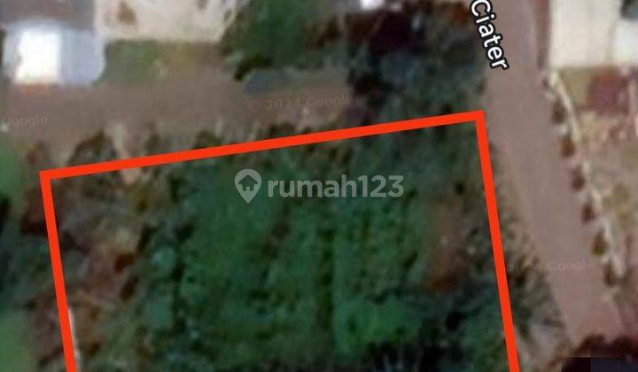 Dijual Tanah Pinggir Jalan Persis Masjid Ciater Kotak Cocok Untuk Hunian Dll Dekat Bsd  1