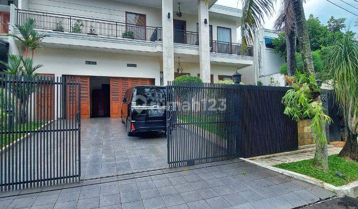 Turun Harga Rumah Mewah di Ampera Kemang Lt 568 swimming pool 5+2 KT  1