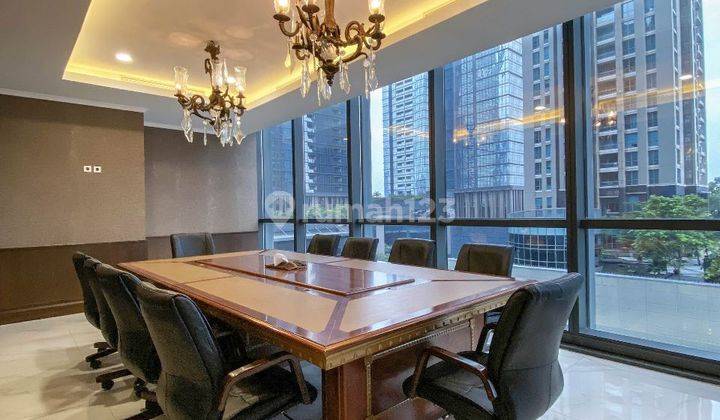 For Sale Office Treasury Tower SCBD Low Zone South View Ready To Use 284m2 Nego Tipis 1