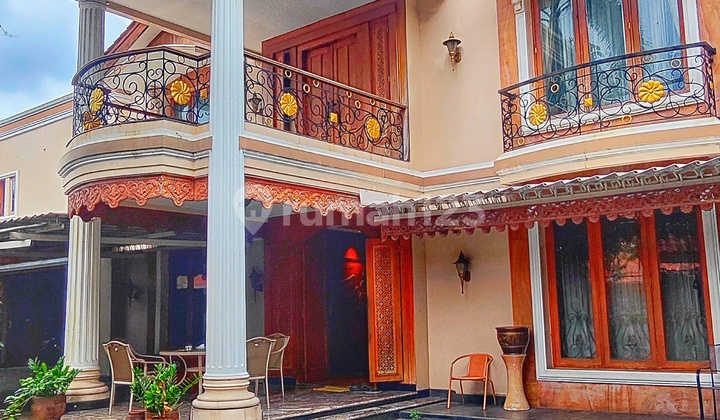 Rumah Jati Padang Jaksel Full Marmer Kayu Jati Jepara Jual Butuh