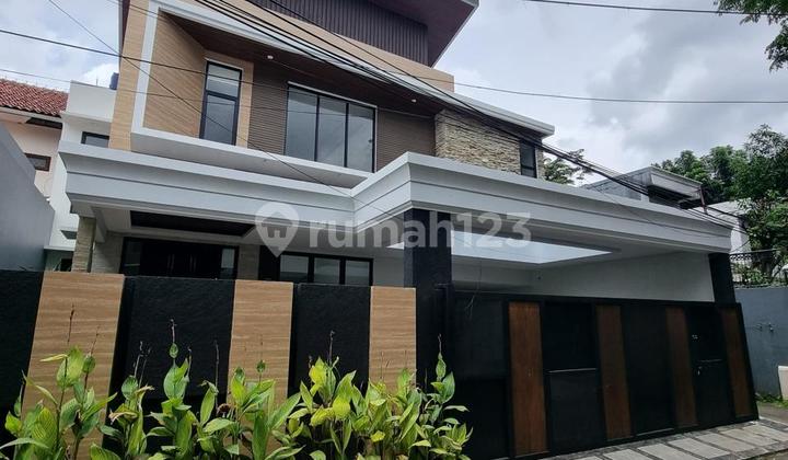New Two-Story House in Kebayoran with Private Pool at a Happy Price