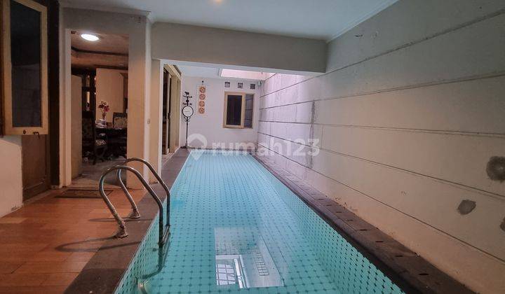 Tropical House Big Land At Menteng Ready Swimming Pool And 8 Br 1