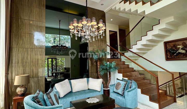 Townhouse At Pondok Pinang Furnished Good Quality Private Pool  2