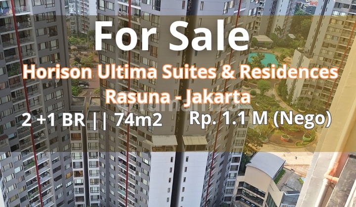 Harga Akhir Tahun Horison Rasuna Tower 3 Midle Floor Best View