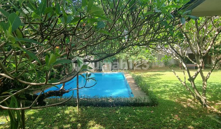 One-Story House In Kemang Very Beautiful Private Pool Big Garden 2