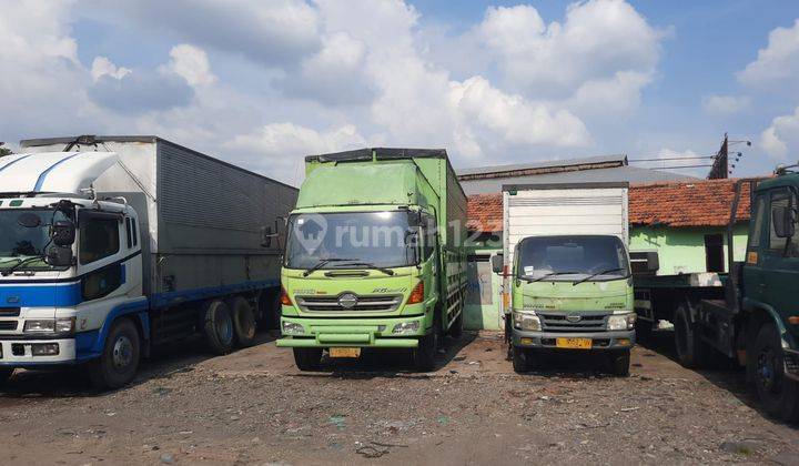 LAHAN GUDANG & GARAGE TRUK EKSPEDISI  DI JL MASTRIP  SIAP PAKAI 3