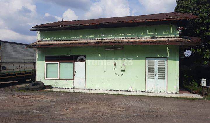 LAHAN GUDANG & GARAGE TRUK EKSPEDISI  DI JL MASTRIP  SIAP PAKAI 5