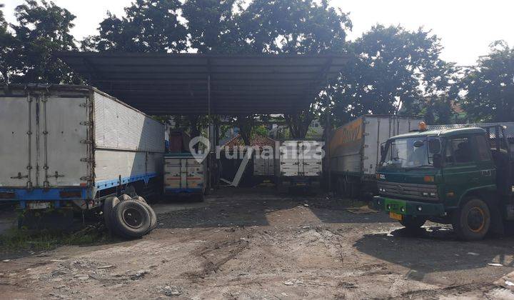 LAHAN GUDANG & GARAGE TRUK EKSPEDISI  DI JL MASTRIP  SIAP PAKAI 4