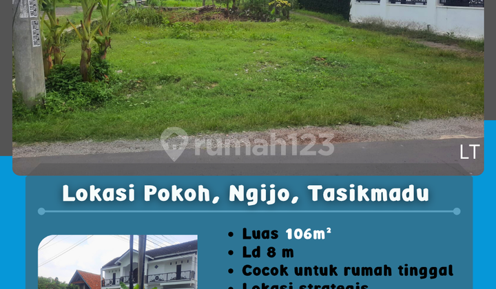 Pekarangan Siap Bangun Pokoh Tasikmadu 