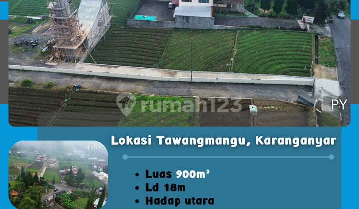 TANAH PEKARANGAN TAWANGMANGU 900 METER  1