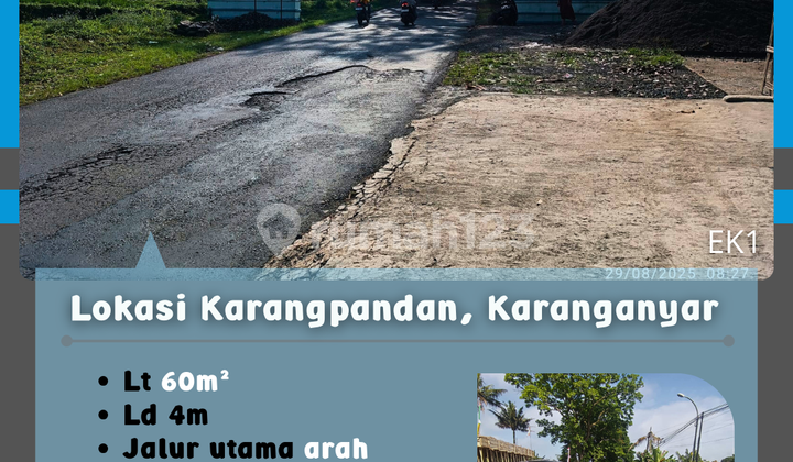 Main Road Land Towards Kemuning Main Road Land Towards Kemuning