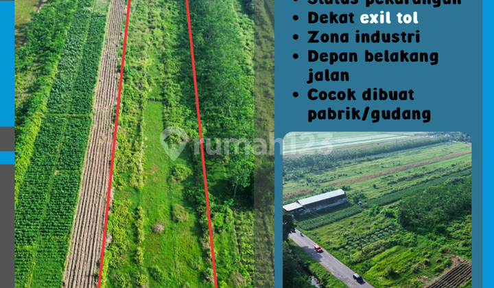 Pekarangan Dekat Exit Tol Karanganom 