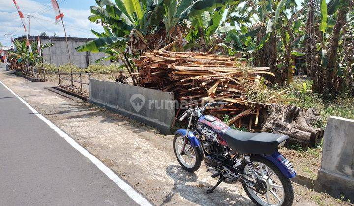 Pekarangan 530m2 Akses Simpangan Kebakkramat  2