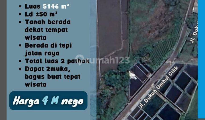 Tanah Pinggir Jalan Dekat Tempat Wisata Klaten  1