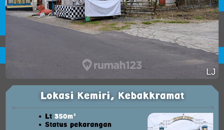 Pekarangan Hook Pinggir Jalan Kebakkramat  1