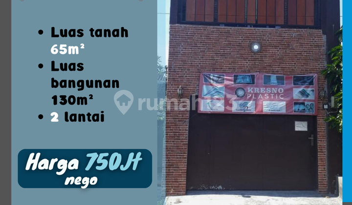 Ruko 2 Lantai Brontowiryan Kartasura  1
