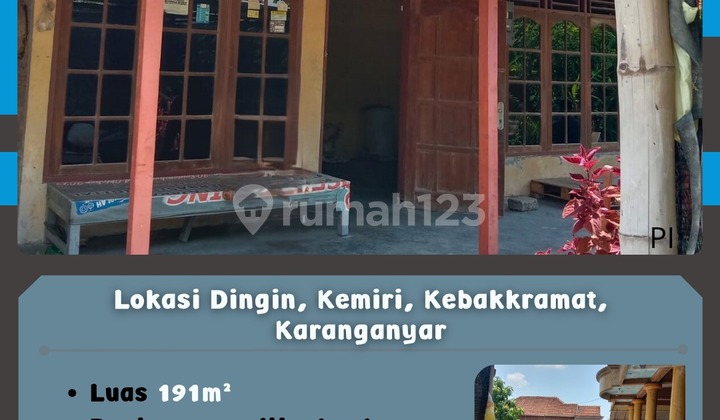 Kemiri Kebakkramat House 200 Million 1