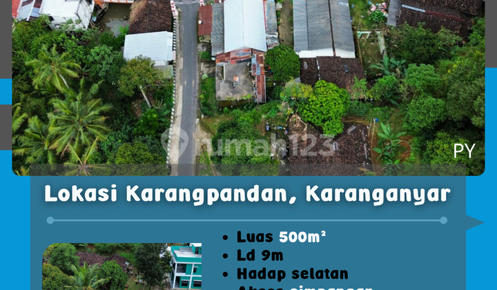 TANAH PEKARANGAN KARANGPANDAN  1