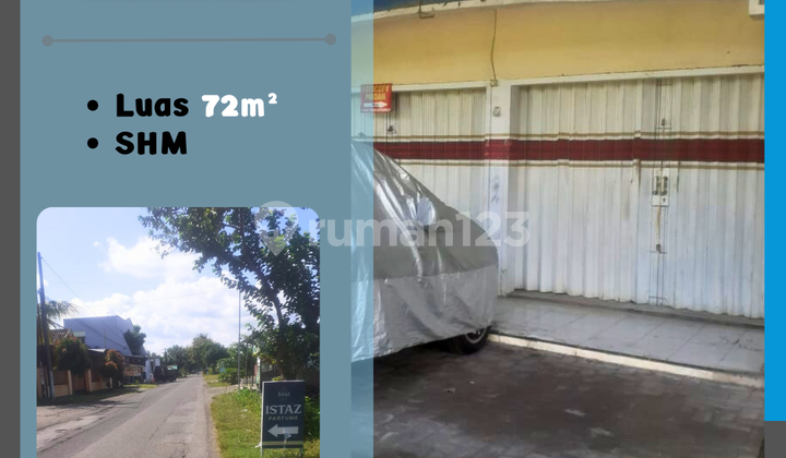 Ruko Pinggir Jalan Kebakkramat  1