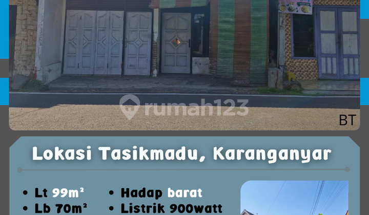 Rumah Hadap Barat Tasikmadu 450 Juta  1