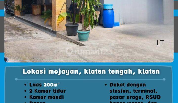 Rumah Siap Huni Dekat Fasum Klaten Tengah  1