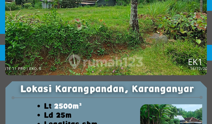 Flat Contour Yard Karangpandan Flat Contour Yard Karangpandan