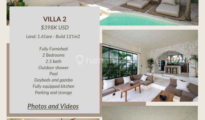  Mediterranean Villas In Pererenan For Sale Freehold Ownership Vsfe 1