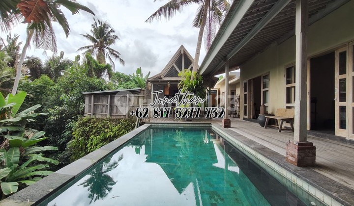 Villa SHM 3 Bedrooms River and Sunset View for Sale in Sukawati Gianyar - Vsds