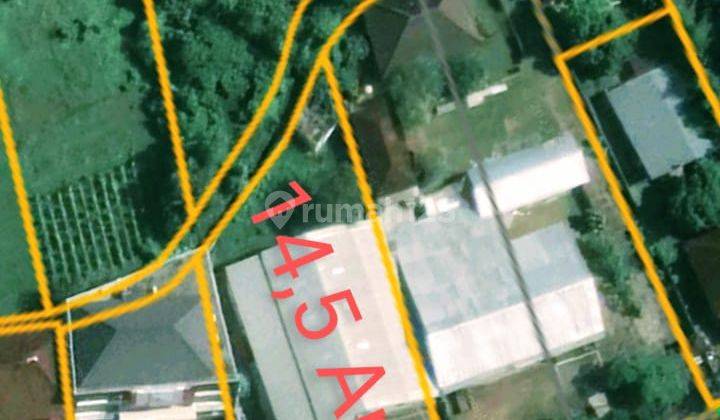 Dijual Tanah Luas 14,5 Are Lebar di Jl. Raya Kerobokan Lske 1