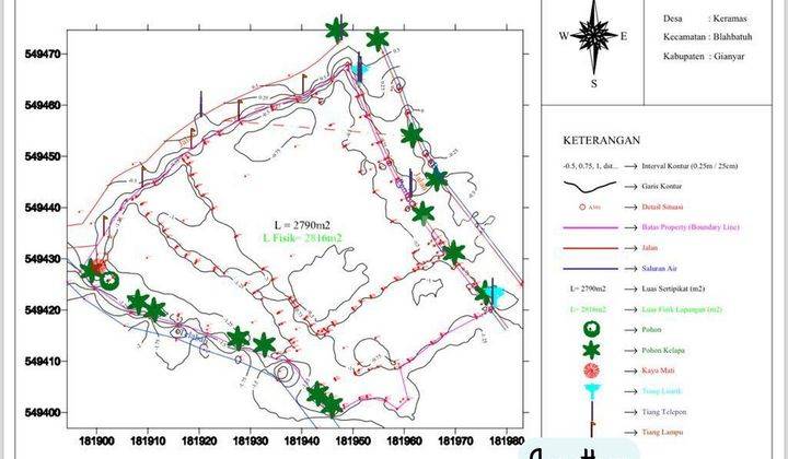 Tanah Strategis di Pantai Keramas 2