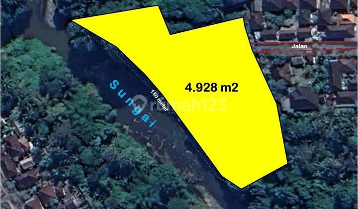  For Sale Cheap Land Los Sungai Wos Lodtunduh, Ubud Lsyg 1