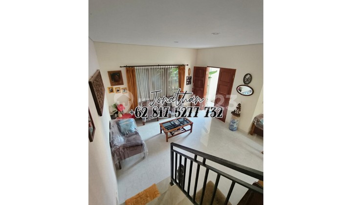Freehold 2-Storey House with Rice Field View, 7 Minutes to Saba Beach Bali - For Sale