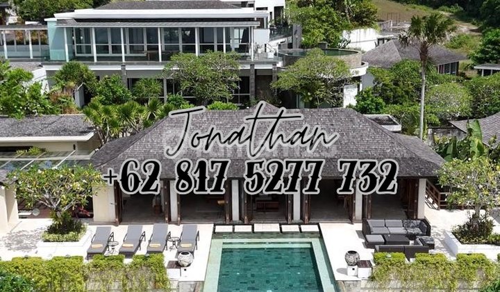 Villa Mewah 6 Kamar Unblock Ocean View di Pandawa Nusa Dua Bali - Vsar