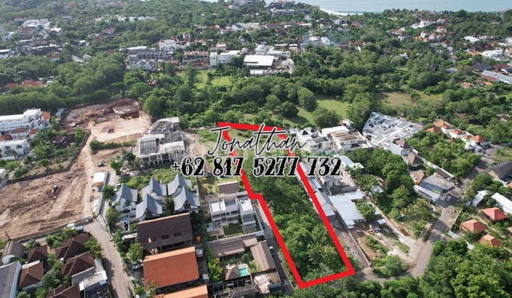For Sale 28 Are Ocean View Land in Bingin Uluwatu Freehold
