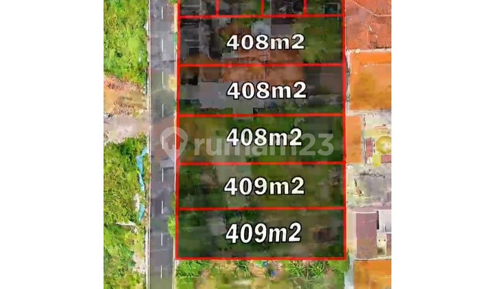 DIJUAL / FREEHOLD Tanah Kavling di Jl. Mertanadi, Kuta (Sunset Road) - LSKHE