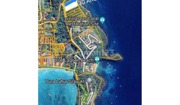  Dijual Tanah Pinggir Tebing Laut Luas 30 Are Dan 20 Are Lsaa 2