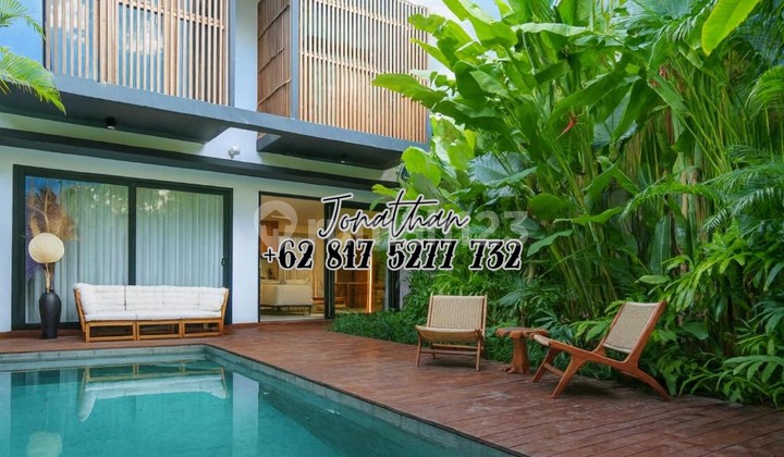 3-Bedroom Villa for Rent in Canggu Village Leasehold Near Beach and Pepito